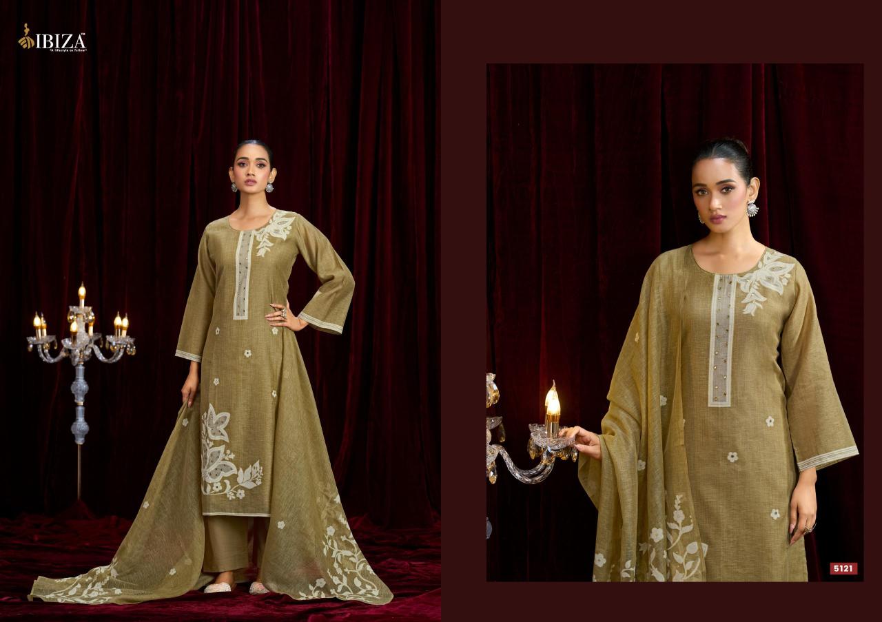 Ibiza kaifiya designer dress materials wholesale